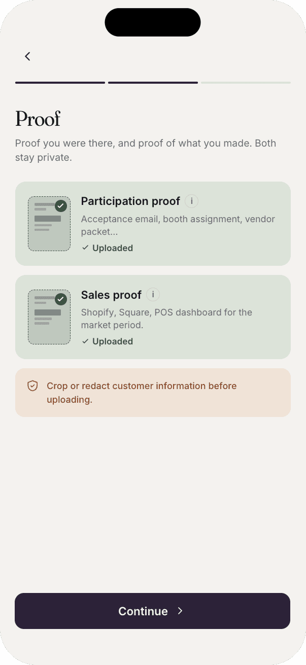 byword report proof screen